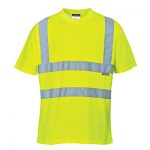T-Shirt Hi-Vis S478 Κίτρινο